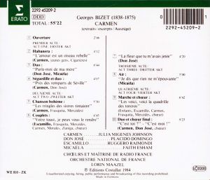 Lorin Maazel, Orchestre National de France - Bizet: Carmen (Highlights) [ CD ]