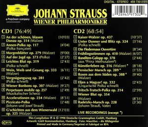 Wiener Philharmoniker - Johann Strauss: Best Of Waltzes & Polkas (2CD)