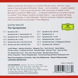 Leonard Bernstein - Mahler: The Symphonies (11CD box set)