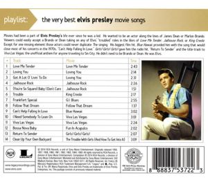 Elvis Presley - Playlist: The Very Best Of Elvis Presley Movie Songs [ CD ]