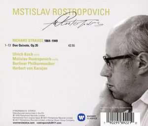 Mstislav Rostropovich - Richard Strauss: Don Quixote [ CD ]