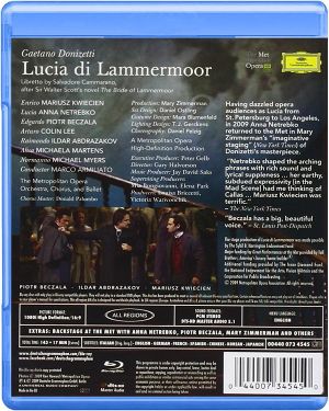 Anna Netrebko, Marco Armiliato, Metropolitan Opera Orchestra - Donizetti: Lucia Di Lammermoor (Blu-Ray)