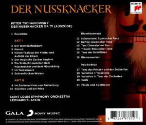 Saint Louis Symphony Orchestra, Leonard Slatkin - Tchaikovsky: The Nutcracker [ CD ]