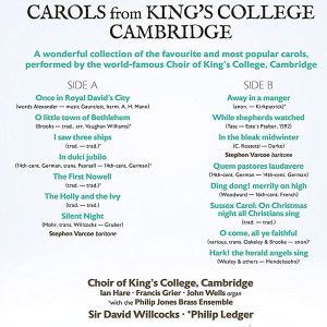 Choir Of King's College, Cambridge - Carols From King's College, Cambridge: The Most Popular Carols (Vinyl)