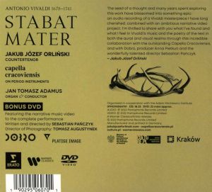 Jakub Jozef Orlinski - Vivaldi: Stabat Mater, RV 621 (CD with DVD)