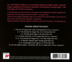 Cameron Carpenter - All You Need is Bach [ CD ]