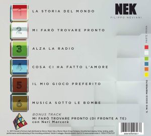 Nek - Il Mio Gioco Preferito (Parte Prima) [ CD ]