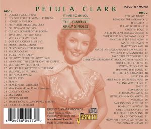 Petula Clark -  It Had to Be You - The Complete Early Singles [ CD ]