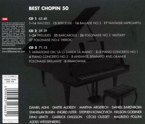 50 Best Chopin - Various Artists (3CD box)