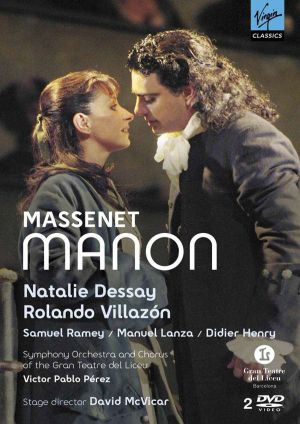 Victor Pablo Perez, Gran Teatre de Liceu Symphony Orchestra - Massenet: Manon (2 x DVD-Video)