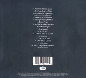 Vangelis - Nocturne: The Piano Album (Digisleeve) [ CD ]
