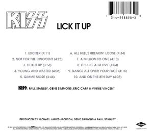 Kiss - Lick It Up (Remastered) [ CD ]