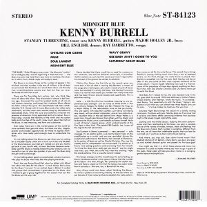 Kenny Burrell - Midnight Blue (Reissue, Stereo) (Vinyl)
