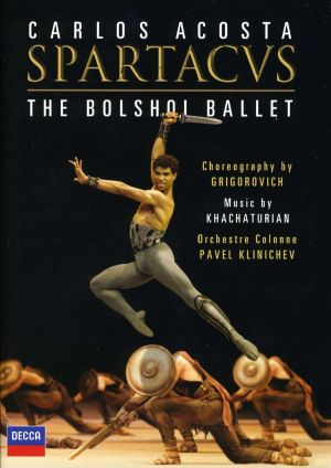Carlos Acosta, Bolshoi Ballet - Khachaturian: Spartacus (2 x DVD-Video)