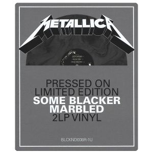 Metallica - Metallica The Black Album (Limited Edition, Remastered) (Some Blacker Marbled) (2 x Vinyl)