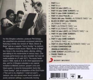 Duke Ellington - Black, Brown, & Beige [ CD ]