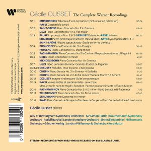 Cecile Ousset - The Complete Warner Recordings (16CD box)