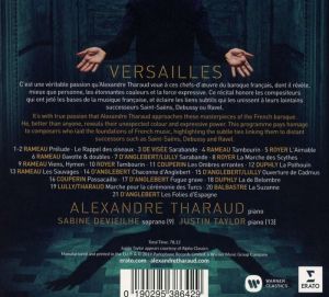 Alexandre Tharaud - Versailles [ CD ]