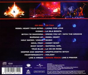 Madonna - Rebel Heart Tour (Live From Sydney) (2CD)