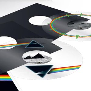 Pink Floyd - The Dark Side Of The Moon (50th Anniversary Collectors Edition, Picture Disc UV Printed Art On Clear Vinyl) (2 x Vinyl)