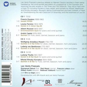 Les Vents Francais - Music For Piano & Wind Ensemble (3CD)