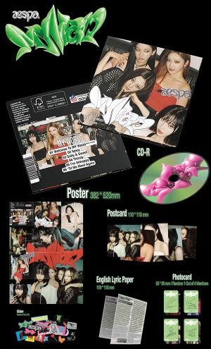 aespa - My World - The 3rd Mini Album (Limited Poster Version) (CD)