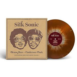 Bruno Mars, Anderson .Paak, Silk Sonic - An Evening With Silk Sonic (Limited Edition, Brown & White Splatter) (Vinyl)