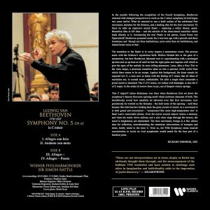 Simon Rattle & Wiener Philharmoniker - Beethoven: Symphony No. 5 (Vinyl)