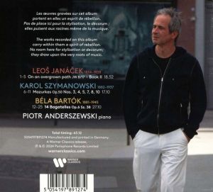 Piotr Anderszewski - Bartok, Janacek, Szymanowski (CD)
