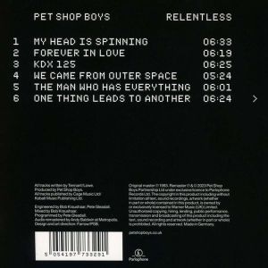 Pet Shop Boys - Relentless (Limited Edition, Papersleeve, 2023 Remaster) (CD)