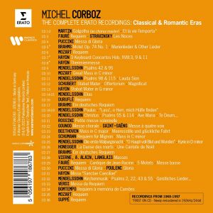 Michel Corboz - The Complete Erato Recordings: Classical & Romantic Eras (36CD boxset)