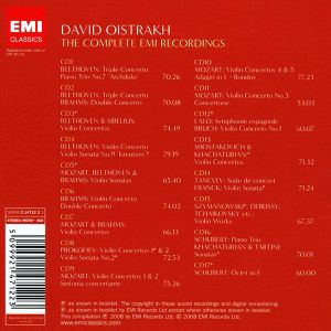 David Oistrakh - The Complete EMI Recording (17CD box)