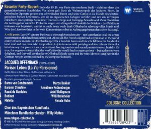 Anneliese Rothenberger, Munchner Rundfunkorchester, Willy Mattes - Offenbach: Pariser Leben (La Vie Parisienne) (2CD)