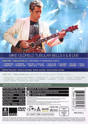 Mike Oldfield - Tubular Bells II & III Live (DVD-Video)