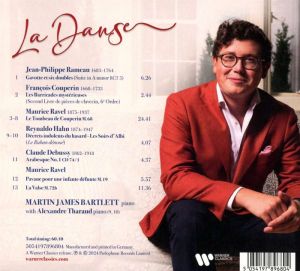 Martin James Bartlett - La Danse - Couperin, Debussy, Hahn, Rameau, Ravel (CD)