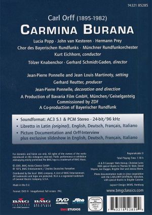 Münchner Rundfunkorchester, Kurt Eichhorn - Carl Orff: Carmina Burana (DVD-Video)