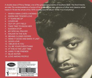 Percy Sledge - When A Man Loves A Woman [ CD ]