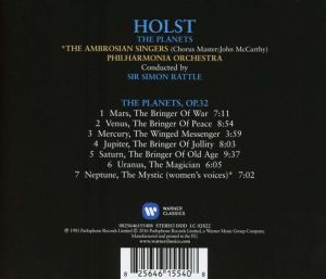 Simon Rattle, Philharmonia Orchestra - Holst: The Planets [ CD ]