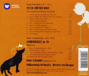 Romy Schneider, Herbert von Karajan, Philharmonia Orchestra - Prokofiev: Peter Und Der Wolf & Tchaikovsky: Der Schwanensee Suite [ CD ]