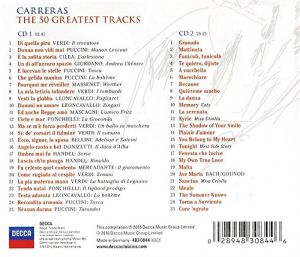 Jose Carreras - The 50 Greatest Tracks (2CD)