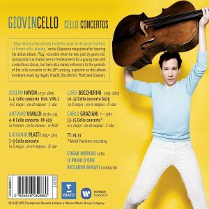 Edgar Moreau - Giovincello (Baroque Concerti) [ CD ]