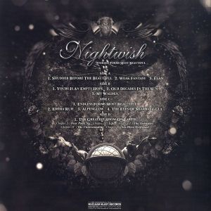 Nightwish - Endless Forms Most Beautiful (Limited Edition, Clear, Gold & Black Splatter) (2 x Vinyl)