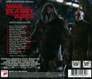 Michael Giacchino - War For The Planet Of The Apes (Original Motion Picture Soundtrack) [ CD ]