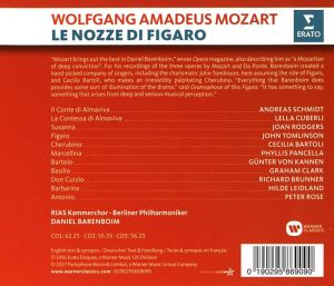 Daniel Baremboim, Berliner Philharmoniker - Mozart: Le Nozze Di Figaro (3CD)