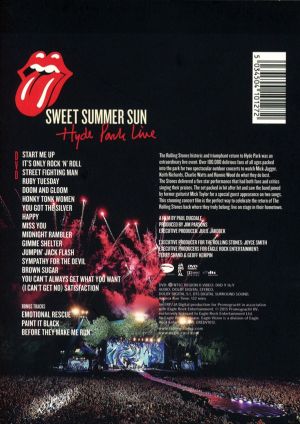 Rolling Stones - Sweet Summer Sun - Hyde Park Live (DVD-Video)