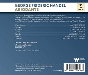 Joyce DiDonato, Il Complesso Barocco, Alan Curtis - Handel: Ariodante (3CD box)