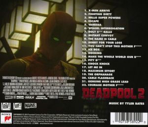 Tyler Bates - Deadpool 2 (Original Motion Picture Score) [ CD ]