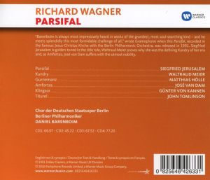 Daniel Barenboim, Berliner Philharmoniker - Wagner: Parsifal (4CD box)