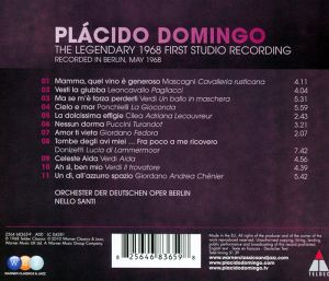 Placido Domingo - Sempre Belcanto: The Legendary First Recital Recording [ CD ]