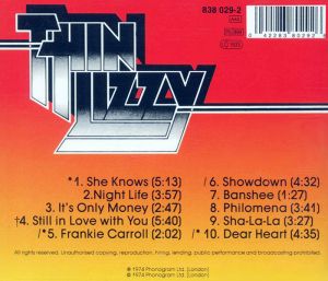 Thin Lizzy - Night Life [ CD ]